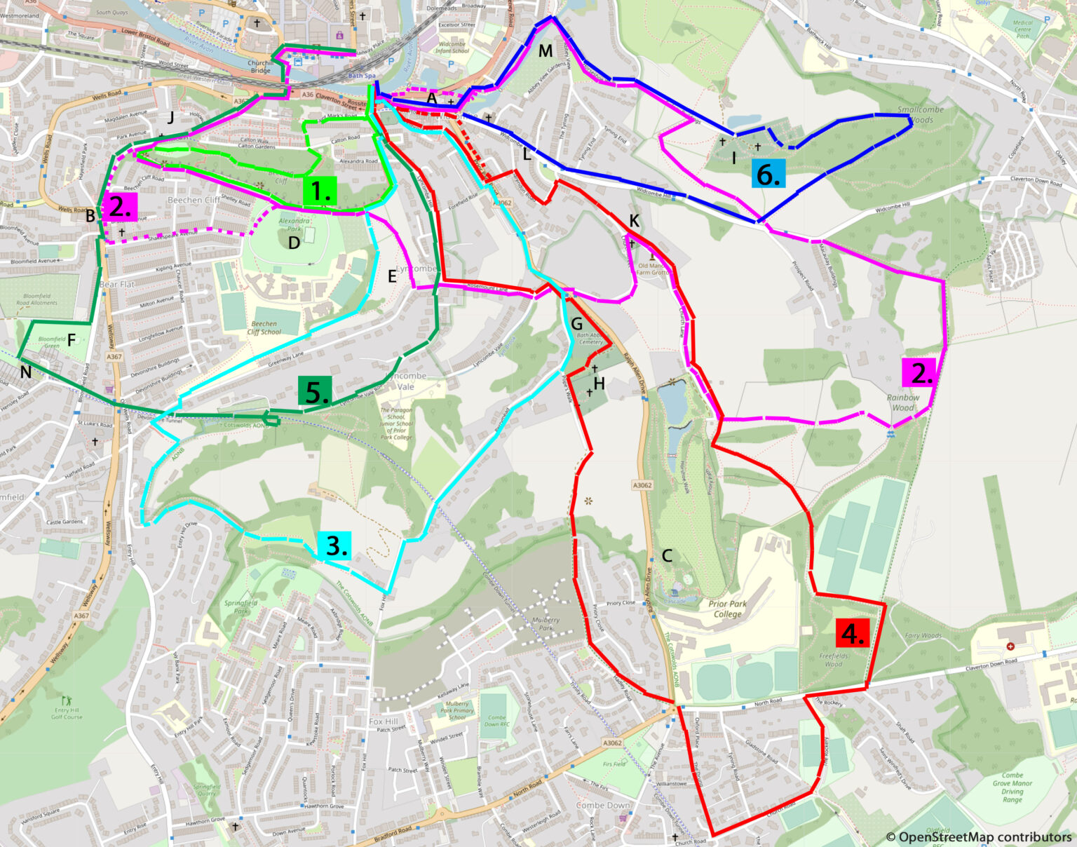 Connections to Longer Walks – Home